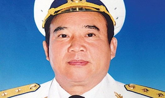 Phó Đô đốc Nguyễn Văn Tình. Ảnh báo Nam Định.