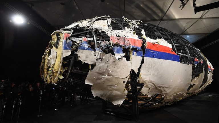 MH17 của Malaysia Airlines bị bắn rơi ở miền đông Ukraina ngày 17.7.2014. Ảnh: AFP