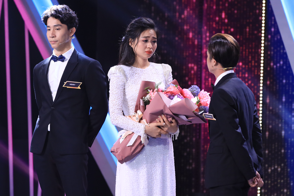 Lê Lộc từ chối Tuấn Dũng. Ảnh: Người ấy là ai