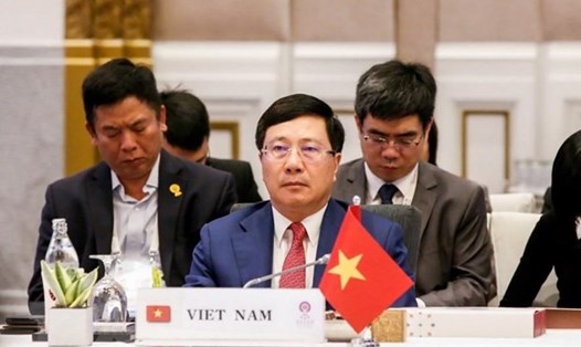 Phó Thủ tướng, Bộ trưởng Ngoại giao Phạm Bình Minh dự hội nghị AMM. Ảnh: TTXVN