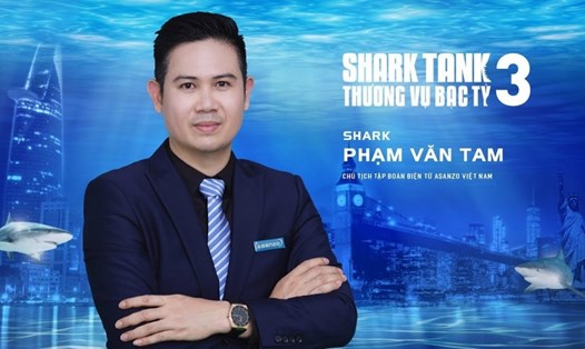 Poster quảng cáo về chương trình Shark Tank 3 dự kiến phát sóng vào tháng 7 trên VTV3. Ảnh VTV