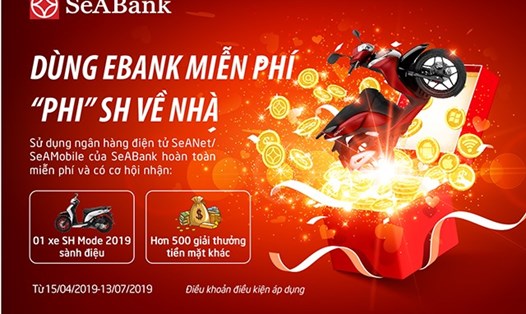 SeABank đã ban hành chính sách miễn phí chuyển tiền qua Internet banking cho khách hàng sử dụng dịch vụ ngân hàng số của ngân hàng. Ảnh: SeABank