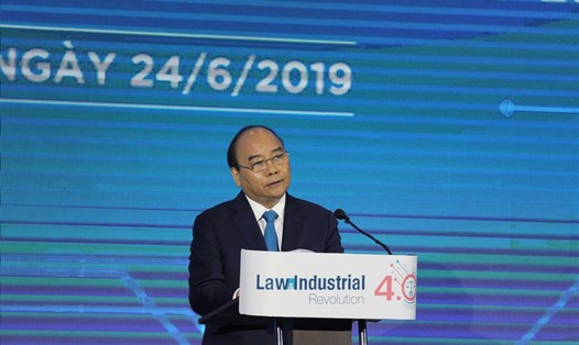 Thủ tướng Chính phủ Nguyễn Xuân Phúc phát biểu tại hội thảo. Ảnh PV