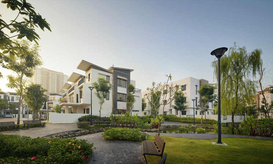 Gamuda Gardens được xây dựng với mật độ cây xanh lớn, lên đến 52%. Ảnh: Gamuda