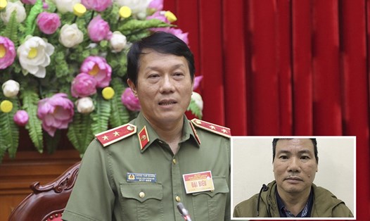 Trung tướng Lương Tam Quang - Chánh Văn phòng, Người phát ngôn Bộ Công an trả lời về vụ việc ông Trương Duy Nhất. Ảnh Trần Vương