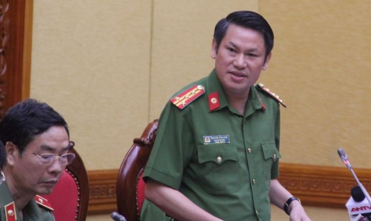 Đại tá Nguyễn Văn Viện - Phó giám đốc Công an TP Hà Nội. Ảnh PV