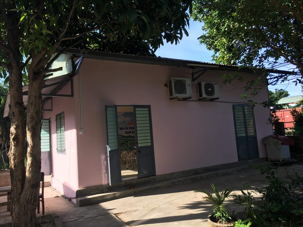 Nhà ăn tại Trạm Đầu máy Quảng Ngãi đi vào sử dụng tạo thuận lợi tăng cường sức khoẻ, nghỉ ngơi cho công nhân lái tàu. Ảnh: PV