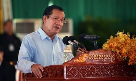 Thủ tướng Campuchia Samdech Techo Hun Sen. Ảnh: khmertimeskh