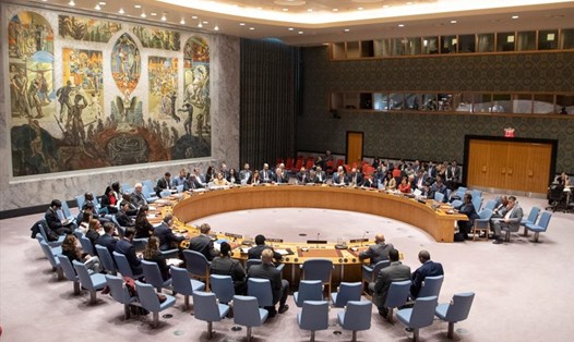 Một phiên họp của Hội đồng Bảo an. Ảnh: UN.