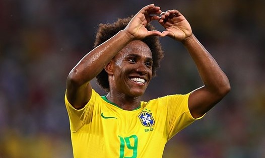 Cơ hội thi đấu tại Copa America 2019 đã đến với Willian sau chấn thương của Neymar. Ảnh: Getty Images.