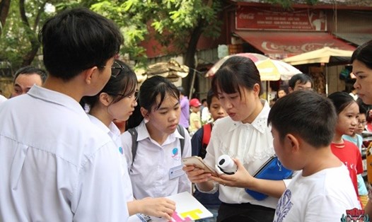 Điểm chuẩn vào lớp 6 Trường THCS-THPT Nguyễn Tất Thành là 22. Ảnh: Trường THCS-THPT Nguyễn Tất Thành
