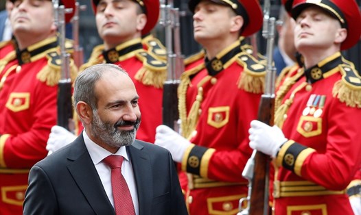 Thủ tướng Cộng hòa Armenia Nikol Pashinyan. Ảnh: Reuters.