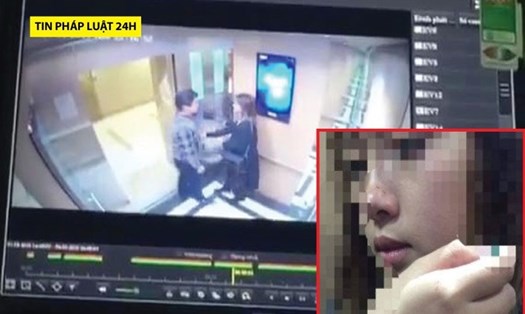Cưỡng hôn cô gái trong thang máy chung cư ở quận Thanh Xuân.