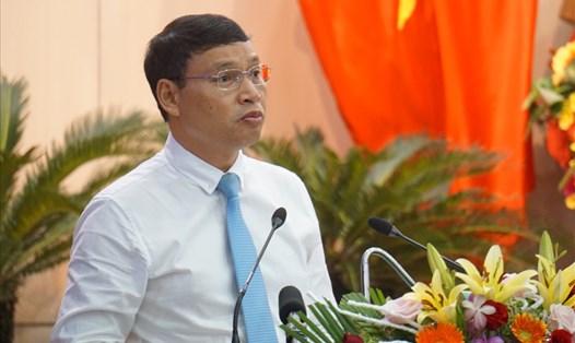 Ông Hồ Kỳ Minh - Phó Chủ tịch UBND Đà Nẵng cho biết thành phố đang đề nghị ngân hàng khoanh nợ cho hai nhà máy thép. Ảnh: TT