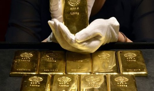 Giá vàng thế giới đã có thời điểm tăng chạm mức cao nhất trong 6 năm. Ảnh Internet