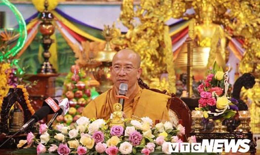 Hội đồng Trị sự Giáo hội Phật giáo Việt Nam vừa ra nghị quyết nhất trí bãi nhiệm tất cả chức vụ của Đại đức Thích Trúc Thái Minh trong Giáo hội. Ảnh: VTC News
