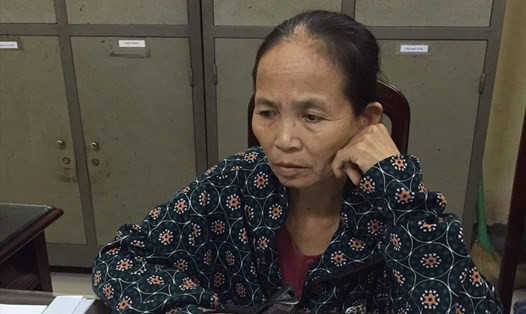 Nữ giáo viên về hưu lập đường dây vận chuyển ma tuý liên tỉnh bị bắt giữ. Ảnh: Công an Nam Định.