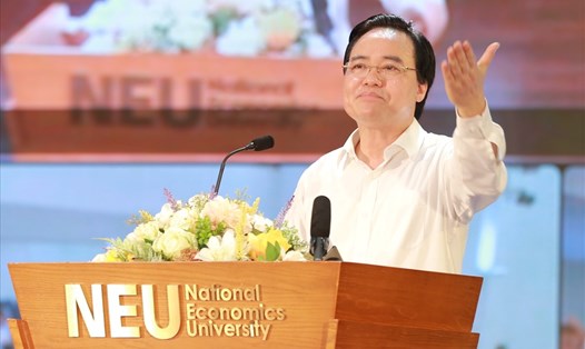 Bộ trưởng Phùng Xuân Nhạ nhấn mạnh yếu tố chất lượng trong phát triển giáo dục đại học.