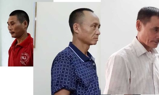3 đối tượng bị khởi tố, bắt giam vì gây ra cháy rừng ở huyện Hương Sơn. Ảnh: CA HS