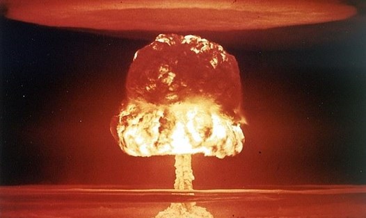 Hơn 60 quả bom hạt nhân từng được thử ở Quần đảo Marshall. Ảnh: Mail.