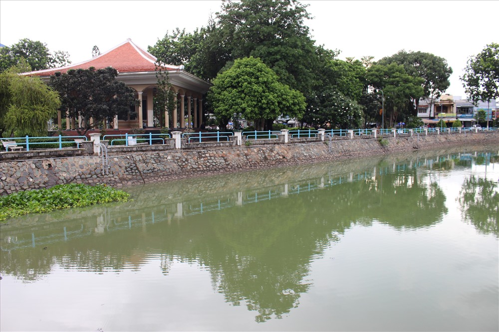 "Giếng nước" ở TP.Mỹ Tho. Ảnh: Kỳ Quan.