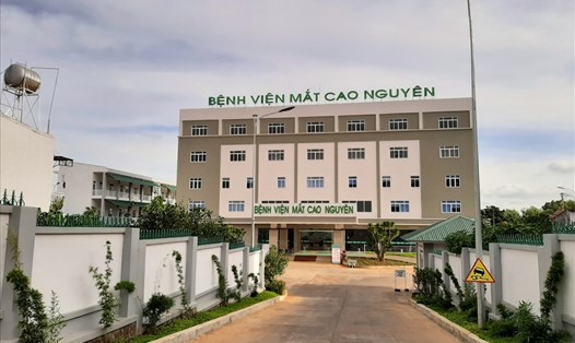 Bệnh viện mắt Cao Nguyên được BHXH tỉnh Gia Lai điểm mặt có dấu hiệu "gom bệnh nhân". Ảnh Đ.V