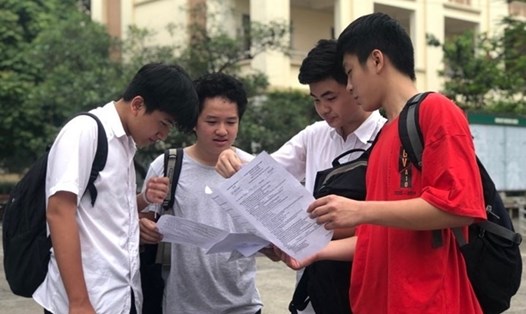 Học viện Tài chính vừa thông báo điểm trúng tuyển hệ đại học chính quy năm 2019 theo phương thức xét tuyển dựa trên kết quả học tập bậc THPT. Ảnh: Hải Nguyễn.