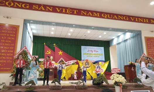 Huyện Châu Thành tổ chức Lễ kỷ niệm 90 năm Công đoàn Việt Nam. Ảnh: Kỳ Quan