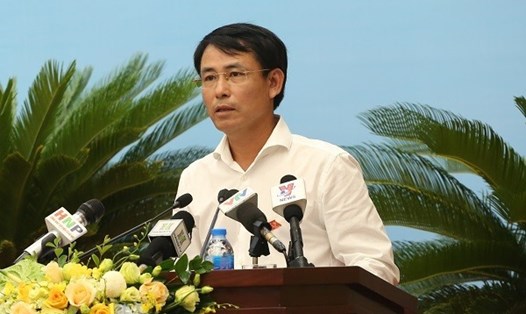 Ông Nguyễn Trọng Đông - Giám đốc Sở TN&MT Hà Nội. Ảnh P.H