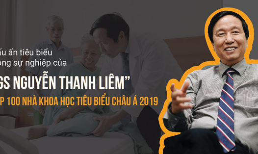 GS Nguyễn Thanh Liêm- Viện trưởng Viện Nghiên cứu tế bào gốc & công nghệ gen Vinmec vừa được công nhận là 1 trong 100 nhà khoa học tiêu biểu châu Á năm 2019. Ảnh: Vin