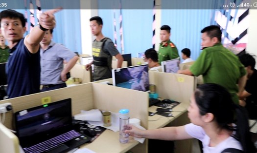 Công an bắt giữ 380 đối tượng người Trung Quốc vận hành đường dây đánh bạc do người Trung quốc điều hành tại Hải Phòng - ảnh nguồn tin cung cấp
