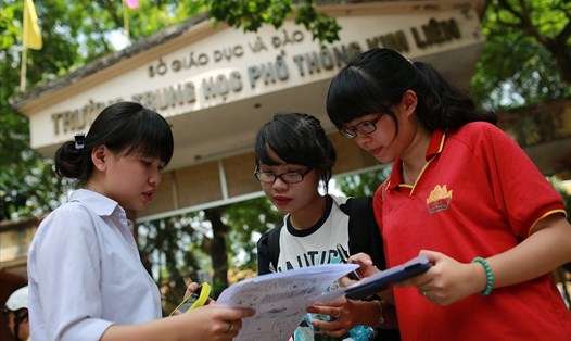 Từ ngày 8.8, thí sinh có thể tra cứu điểm chuẩn các trường mình đăng ký xét tuyển. Ảnh minh họa: Hải Nguyễn