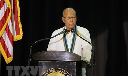 Bộ trưởng Quốc phòng Philippines Delfin Lorenzana. Ảnh: TTXVN.