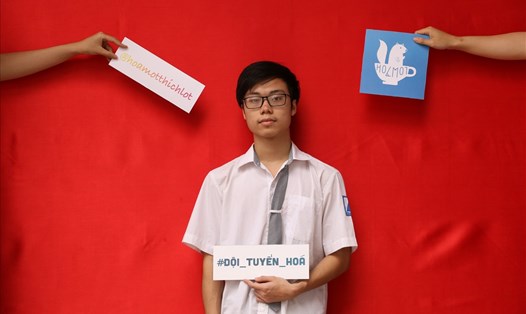 Trần Bá Tân là thí sinh Việt Nam đầu tiên đạt điểm tuyệt đối phần thi thực hành trong một kỳ thi Olympic quốc tế. Ảnh: NV