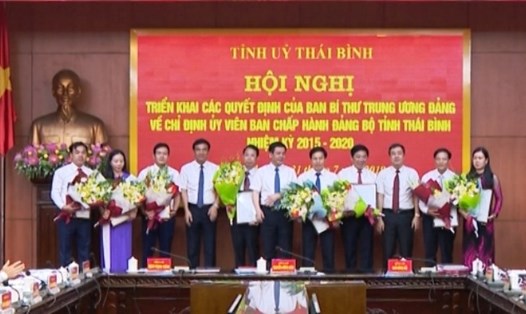 Tỉnh ủy Thái Bình tổ chức Hội nghị triển khai quyết định của Ban Bí thư Trung ương Đảng về công tác cán bộ.