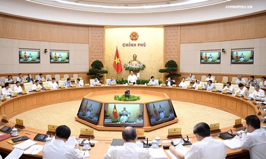 Chính phủ họp phiên thường kỳ tháng 7.