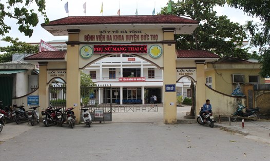 Bệnh viện Đa khoa huyện Đức Thọ (Hà Tĩnh). Ảnh: A.Đ
