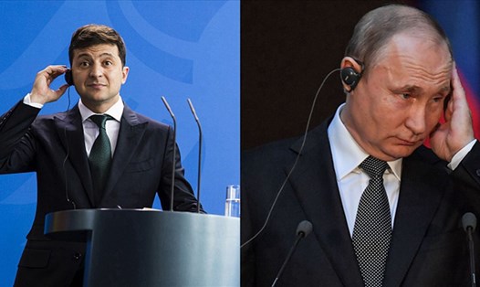 Tổng thống Ukraina đề xuất gặp Tổng thống Nga Vladimir Putin. Ảnh: CGTN.