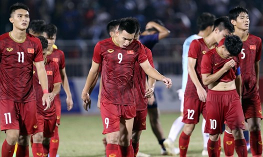 Thua cả U18 Campuchia, U18 Việt Nam bị loại ngay ở vòng bảng giải U18 Đông Nam Á. Ảnh: Hữu Phạm