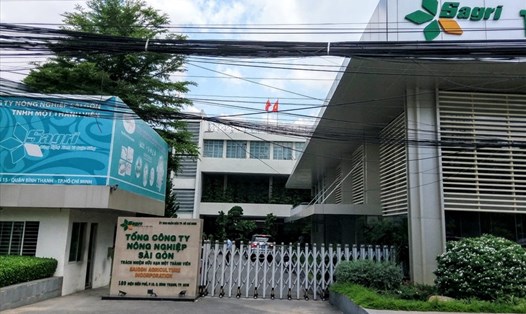 Trụ sở Tổng Công ty Nông nghiệp Sài Gòn – Trách nhiệm hữu hạn Một thành viên.  Ảnh: M.Q