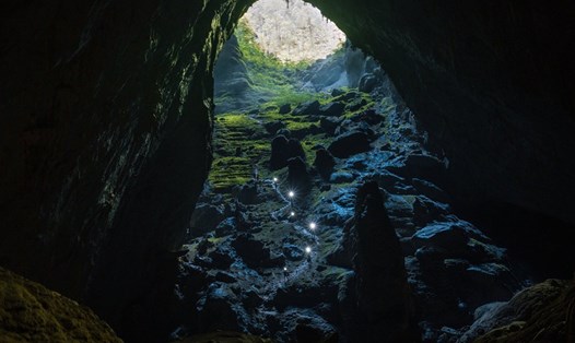 Hang Sơn Đoòng. Ảnh: Hoàng Trung