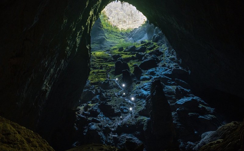 Hang Sơn Đoòng. Ảnh: Hoàng Trung