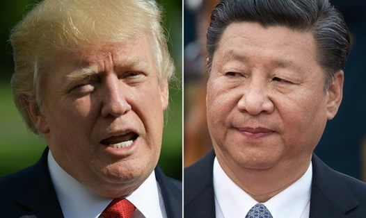 Tổng thống Donald Trump tuyên bố áp thuế 10% với 300 tỉ USD hàng Trung Quốc. Ảnh: BK.