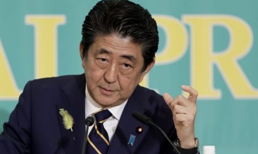 Thủ tướng Nhật Bản Shinzo Abe. Ảnh: Yonhap.
