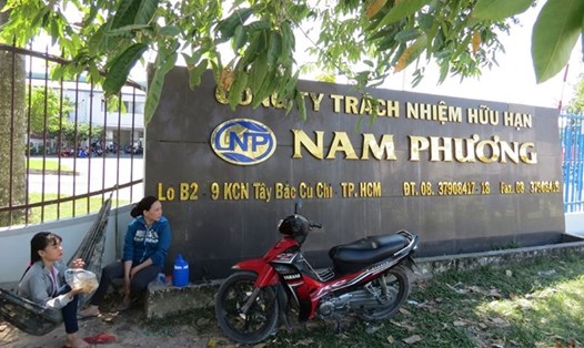 Công ty TNHH Nam Phương là doanh nghiệp đầu tiên bị cơ quan BHXH thành phố Hồ Chí Minh đề nghị cơ quan công an Thành phố xử lý hình sự vì để nợ BHXH - Ảnh: L.T