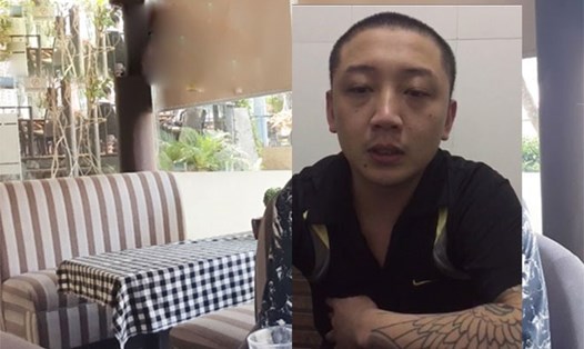 Ông Nguyễn Thanh Trung (phải), bị bắt giữ để điều tra về hành vi "Mua dâm người dưới 18 tuổi". Ảnh: PV