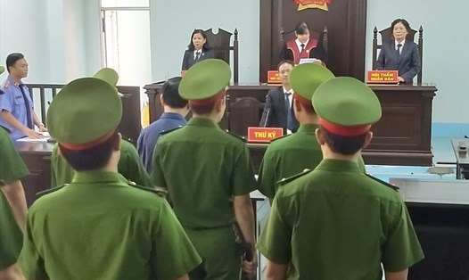 Nguyễn Hữu Linh tại phiên tòa