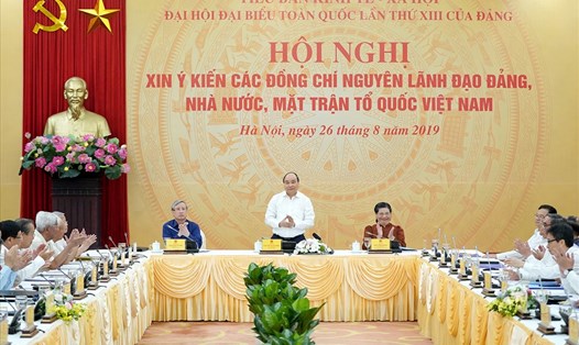 Thủ tướng Nguyễn Xuân Phúc, Trưởng Tiểu ban chủ trì Hội nghị. Ảnh: VGP.