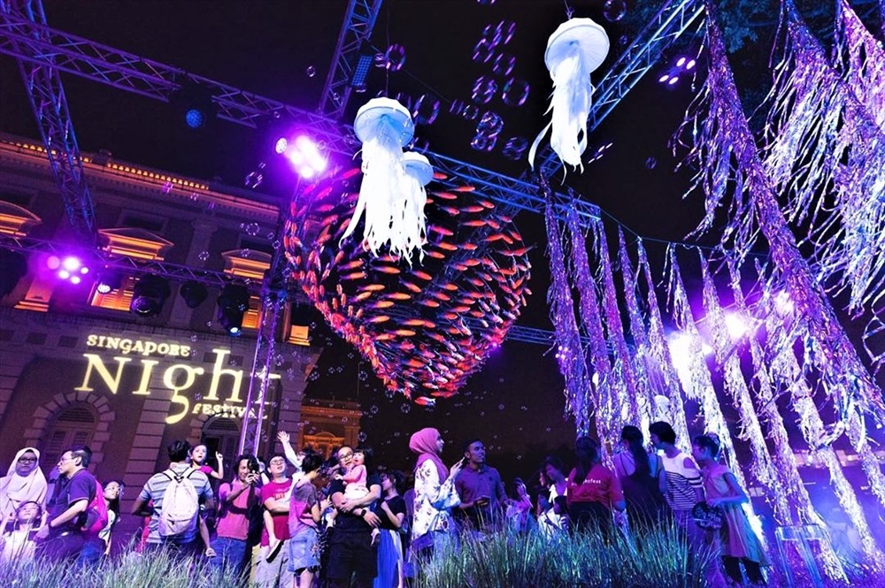 Lễ hội Trung thu 2019 ở Singapore ngập tràn ánh sáng và sắc màu lung linh của những chiếc đèn lồng.