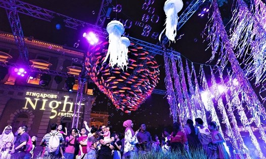 Lễ hội Trung thu 2019 ở Singapore ngập tràn ánh sáng và sắc màu lung linh của những chiếc đèn lồng.
